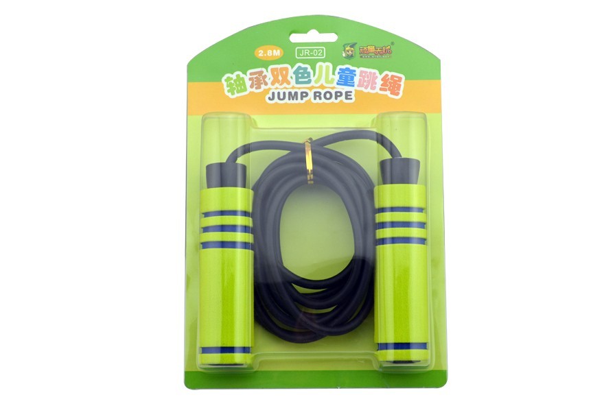轴承双色儿童跳绳 JR-02