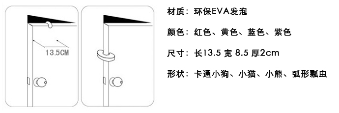 门夹规格：家有宝宝必备-儿童防夹手安全门卡_玻璃门夹防夹手